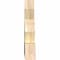 Ekena Millwork Saratoga Rough Sawn Timber Gable Bracket, Douglas Fir, 36"W x 24"H x 4"D x 6"F, 16/12 Pitch GBW036X24X0406SAR00RDF - alternate 4